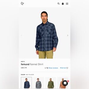 Norrona Femund Flannel Shirt